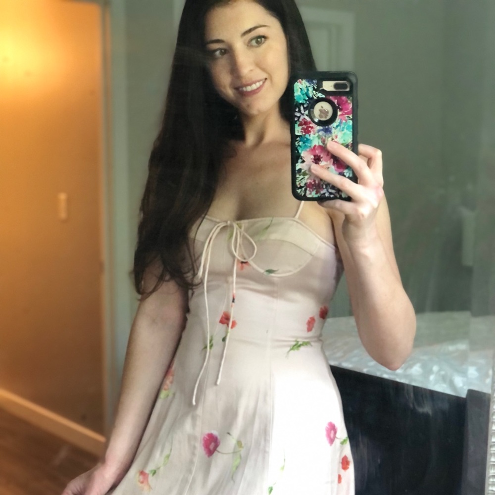 Gianni Bini Bustier Floral Dress - Picture 6 of 6